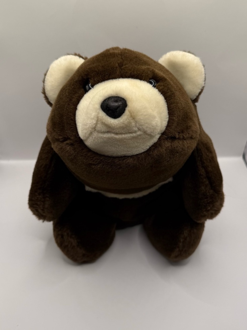 Vintage GUND Snuffles Brown Bear Stuffed Animal Plush 1980
